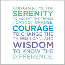 serenity prayer